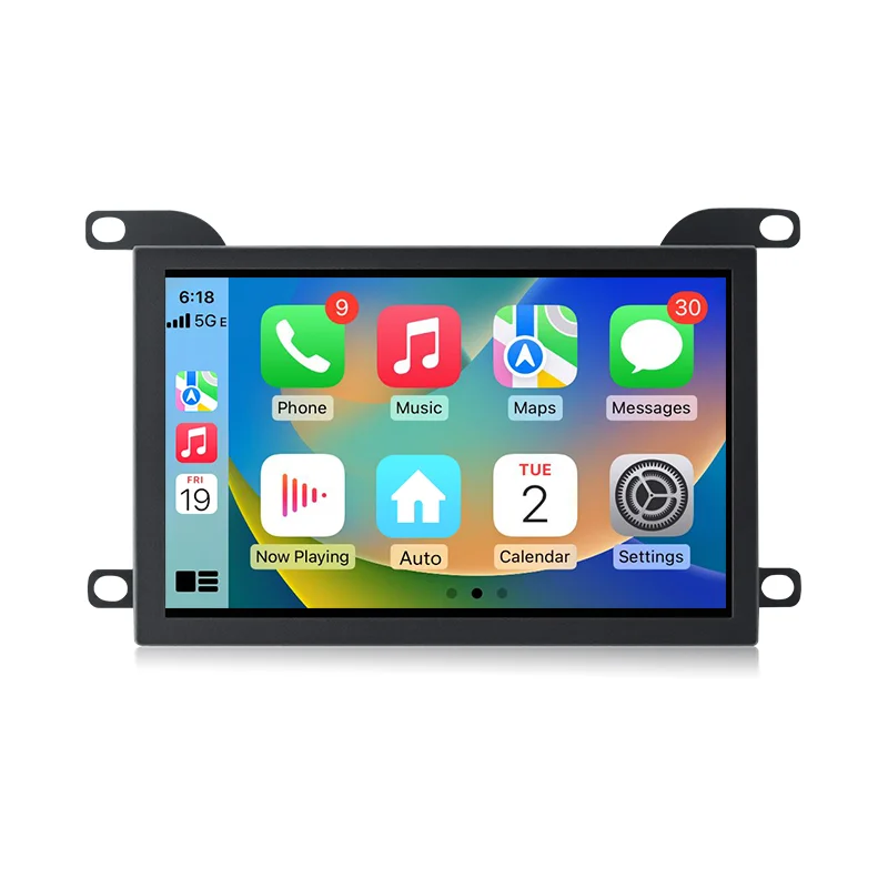 Junsun 7-calowe bezprzewodowe radio samochodowe z funkcją CarPlay i Android Auto do Citroen DS5 508 2011 2012 2013 2014 2015-2018, multimedialne, bezprzewodowe Apple CarPlay, inteligentne systemy, — 2