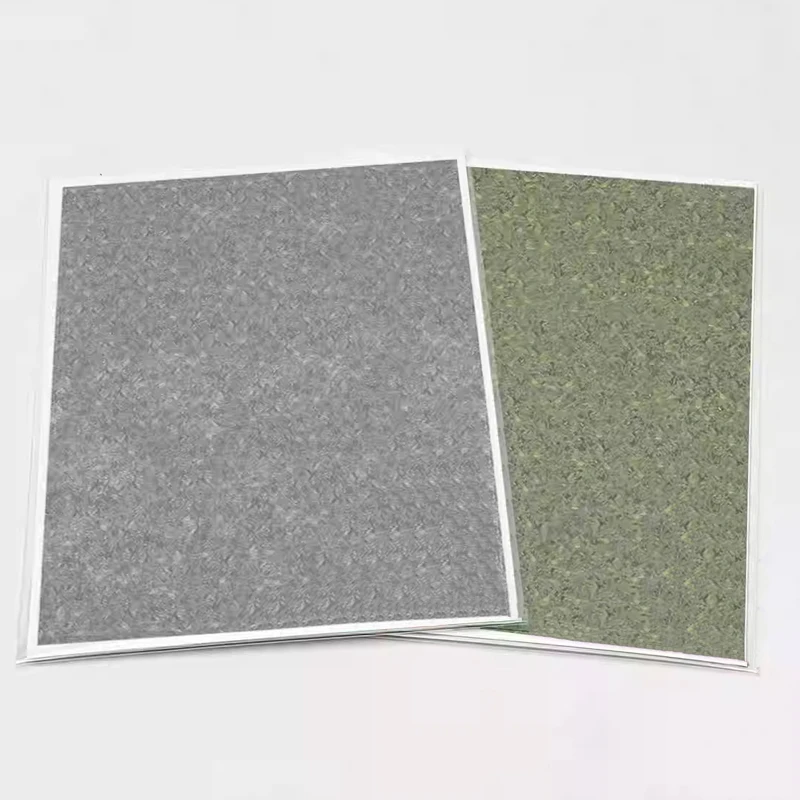 1PCS Forged Carbon Fiber Water Decal Black-silver/Black-green Decorative Sticker for 1/18 to 1/24 Scale Civilian Vehicle Model
