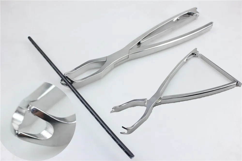 medical orthopedic instrument Spine Lumbar vertebra Compression forcep 5.5 6.0 titanium rod surgical tool Close compress Pliers