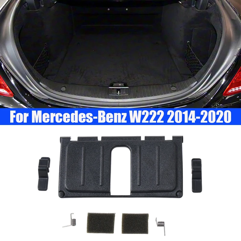 

Car Rear Door Inner Trim Panel Tail Cover Lock Cover Repair Kit Trunk Lids For Mercedes Benz S Class W222 14-20 Accessories