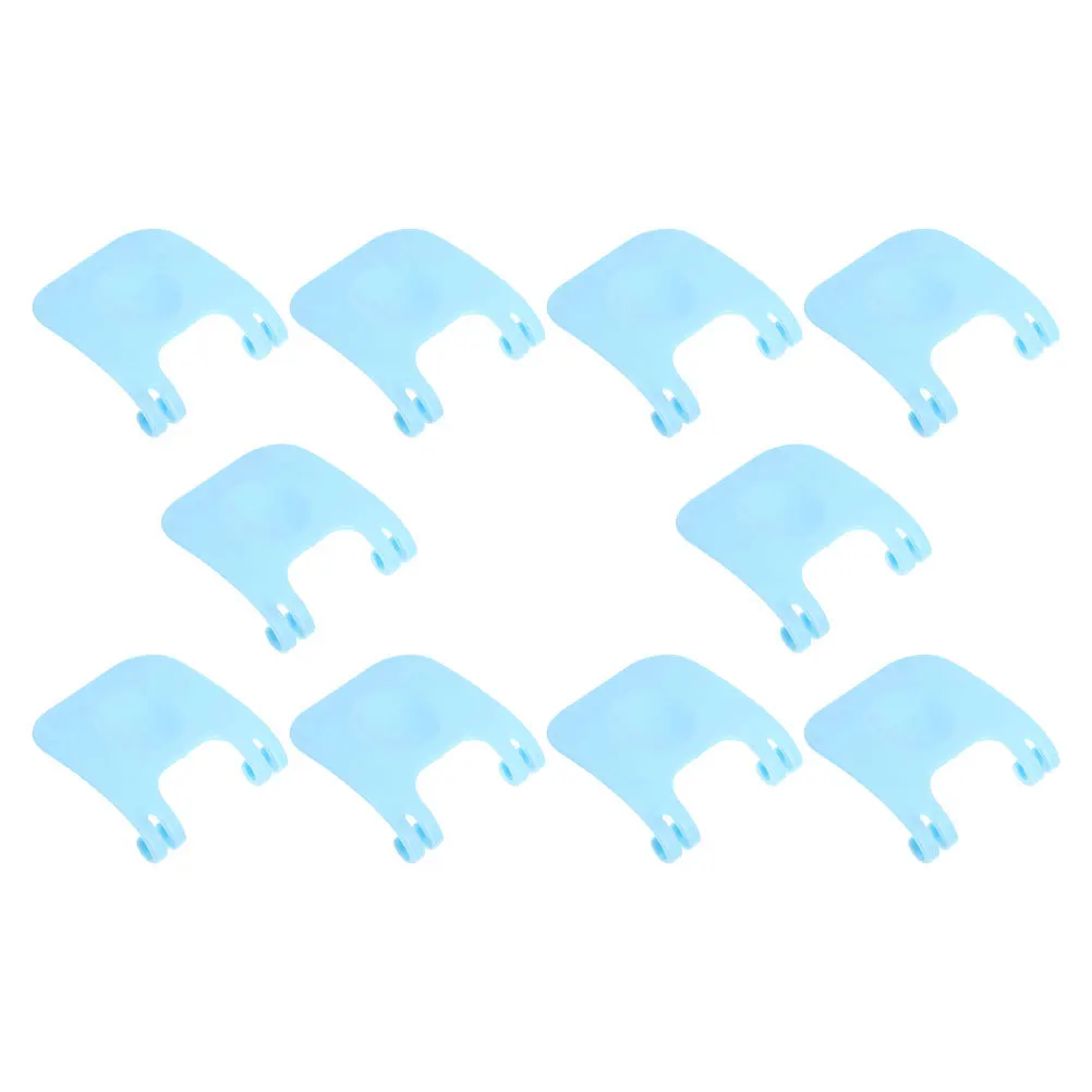 

10Pcs Cage Fixed Buckle Clips Durable Plastic Wire Crate Connector Locks for Rabbit Hamster Small Animal Cage Accessories