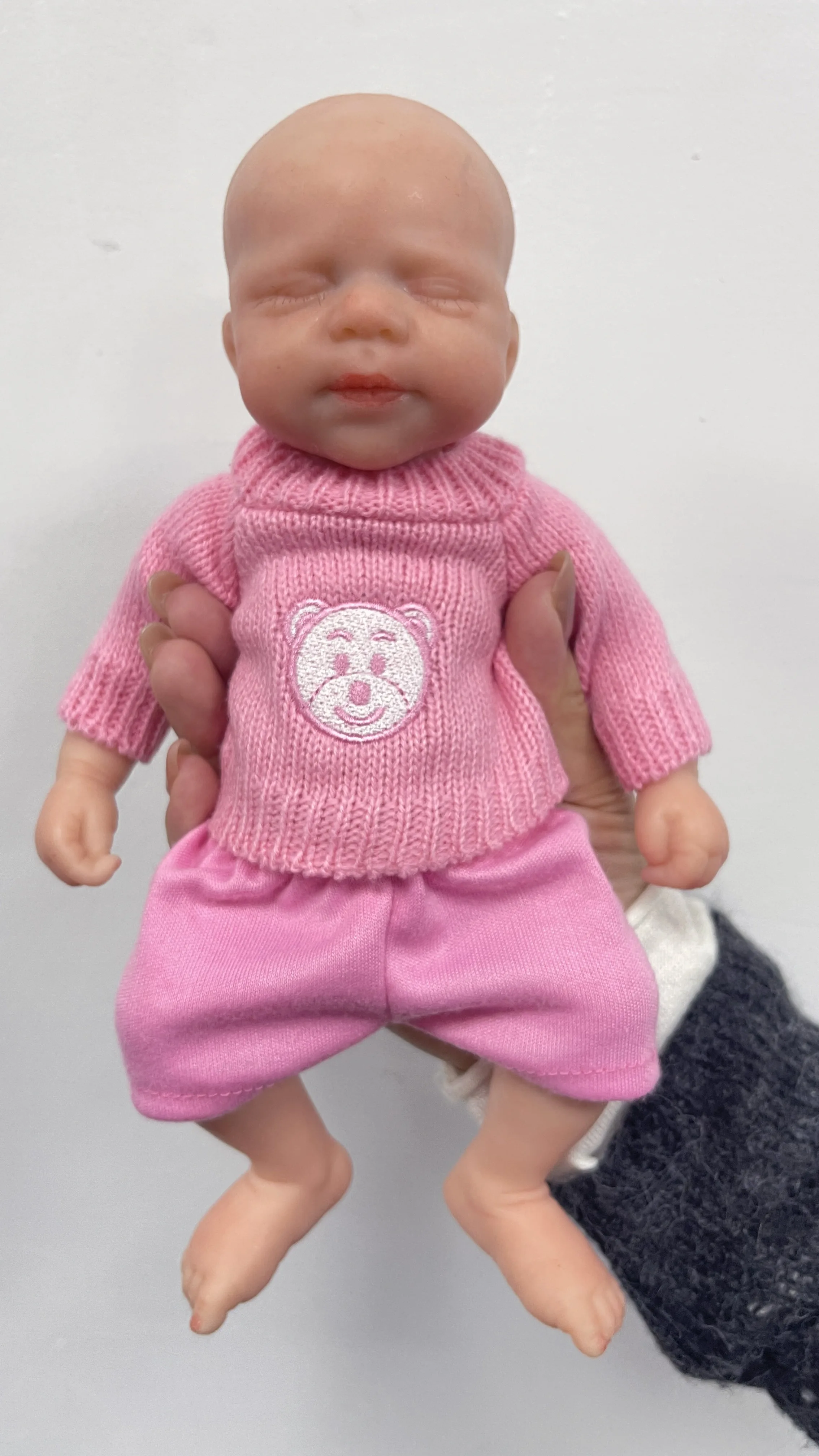 

10 дюймов Reborn Pascale для девочек, высокое качество, ручная работа, полностью твердый платиновый силикон, супер мягкие гибкие эластичные игрушки, подарок