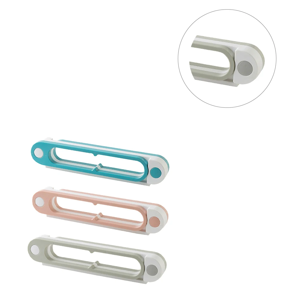 

3pcs Bathroom Shelf Foldable Shoe Rack Simple Traceless Slipper Shelves Storage Home Use Durability Wooden Material Shoes