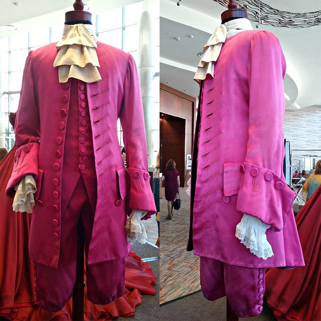 

Men's 18th Century Rococo Victorian Colonial Uniform Outfit Medieval Regency Tailcoat Vest Suit Victorian King Prince Luxury Set