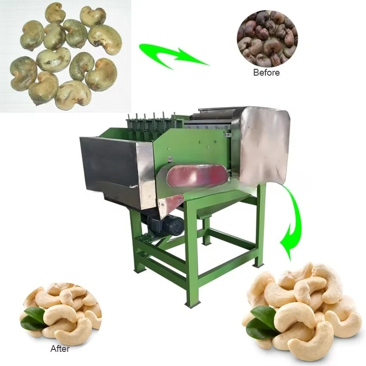Cashew Nut Sheller Cashew Nut Peel Removing Machine