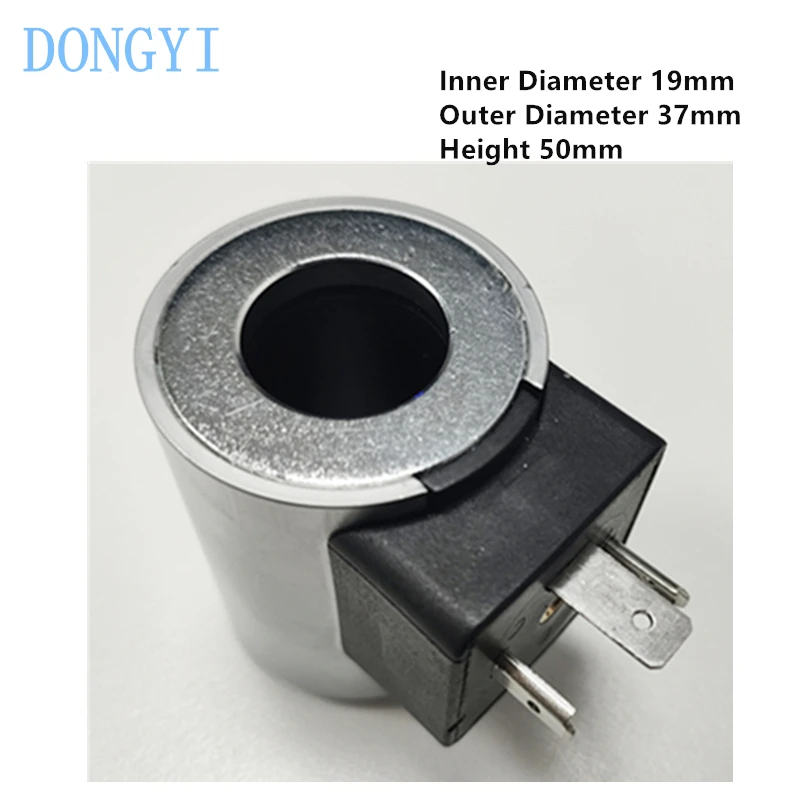 Hydraulic Solenoid Valve Coil Instead of 770-224 Inner Diameter 19mm Outer Diameter 37mm Height 50mm Solar Coil DC24V DC12V