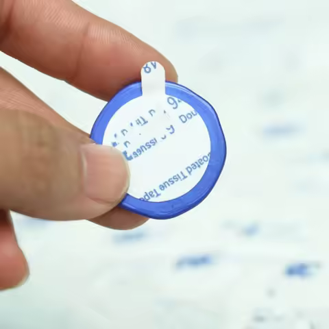 100Pcs Double-Sided Adhesive Wax Seal Transparent Ultra-Thin Wedding Invitation Card Sealing Seals Waterproof Stamps Sealing