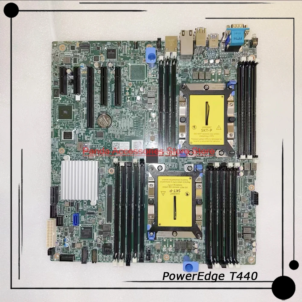 Stable Performance 0X7CK 081VG9 0RMHXK  X7CK 81VG9 PowerEdge T440 Server Motherboard Perfect Test
