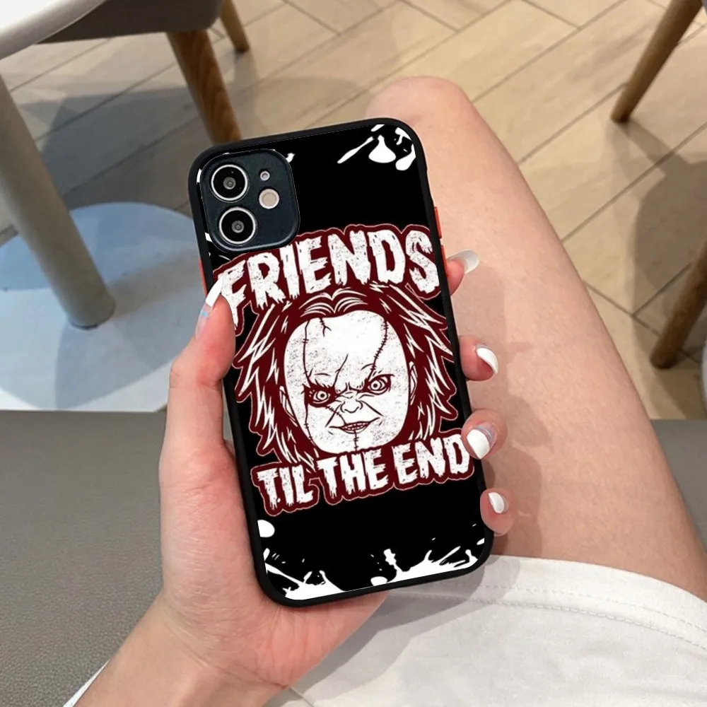 Chucky Good Guys Phone Case For iPhone 14 X XR XS 7 8 Plus 11 12 13 pro MAX 13mini Matte Shockproof Case