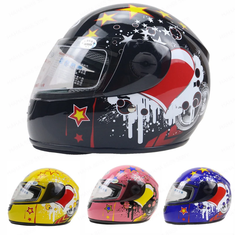 

GSB-341 Children's Kart Helmet Electric Car Children Warm Motorcycle Helmet Baby Battery Car Full-coverage Safety Helmet