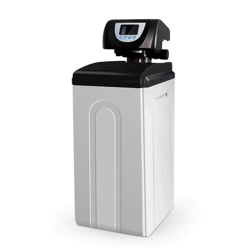 Compact Water Softener System Automatic Ion Exchange Resin Valve Whole House Hard Water Filter For Home Residential Use