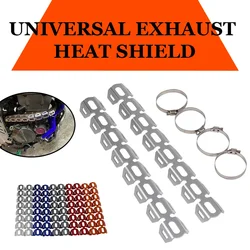 For BMW R1250GS R 1250 1200 GS R1200GS LC ADV For Yamaha HONDA KAWASAKI Accessories Exhaust Heat Shield Muffler Pipe Cover Guard