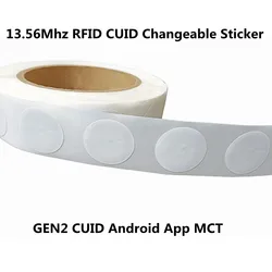 変更可能なuidタグステッカーカード,nfc,andriod,mctコピー,クローンコピー,rfid,gen2,cuid,ブロック0, 13.56mhz,1k s50