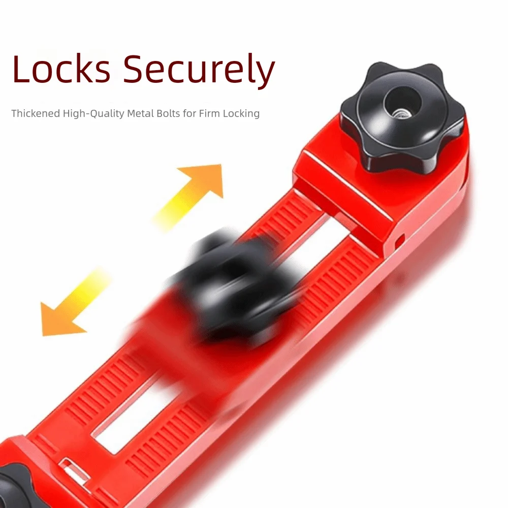 Adjustable Cutting Machine Base Guide Rail ABS High-Quality Locking Tool Holder Circular Saw Milling Positioning Clamp