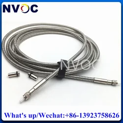 SMA905-SMA 50um Anti-Ultraviolet Aging Spectrometer FDP 1/2/3M NIR  0.22NA 6.0mm Ceramic Amored Fiber Optic Patch Cord Cable
