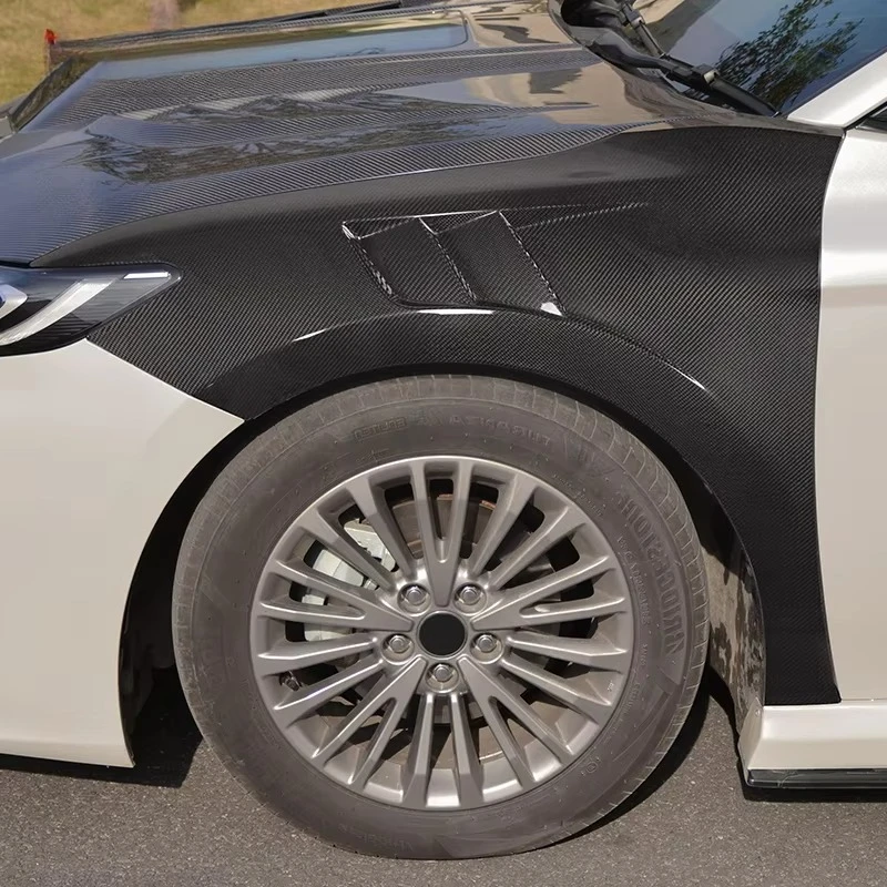 Carbon Fiber Front Fenders  for   9th 2024 Xv80 Vented Kz Style Carbon Fiber Front Side Fender