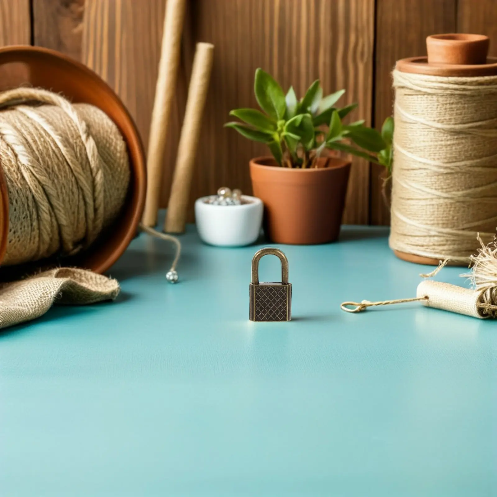 

20 шт. мини-замков из цинкового сплава под старину с ключом, винтажный китайский стиль, медная отделка, декоративные замки для шкатулок и дневников