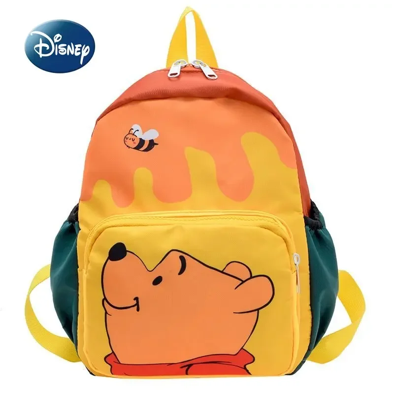 Disney Winnie Bear New Children's Backpack Cartoon Cute Children's Schoolbag Large Capacity Fashion Trend Girls' Backpack