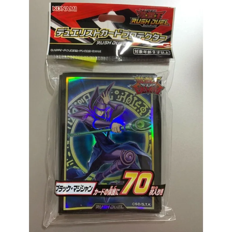 

YuGiOh Rush Duel Dark Magician 70 Pcs Card Protector Sleeve Japanese SEALED Original