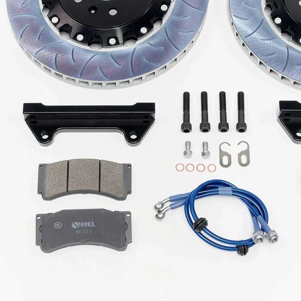NAINEIL Performance Brake System Front Forged 6 Piston Brake Caliper Big Brake Kit for A4 B9