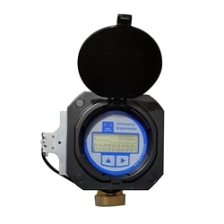 ASW-1 Ultrasonic Liquid Flow Meter RS485/USART Small Diameter DN15-40mm Threaded Connection Copper Pipe Smart Watermeter