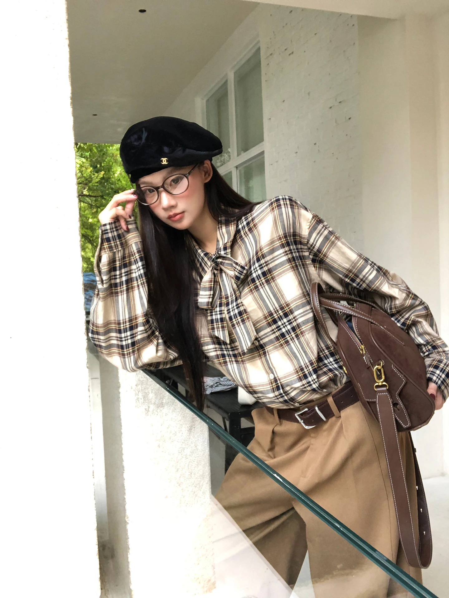 

Женская клетчатая одежда Red Dot Store Long Sve, внутренняя одежда, осень-зима, элитный легкий хлопок, для поездок на работу, стандартный крой