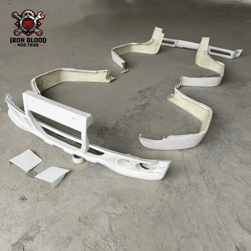 Suitable for Mercedes-Benz W463 body kit, resin fiber front bumper, rear lip, side skirts
