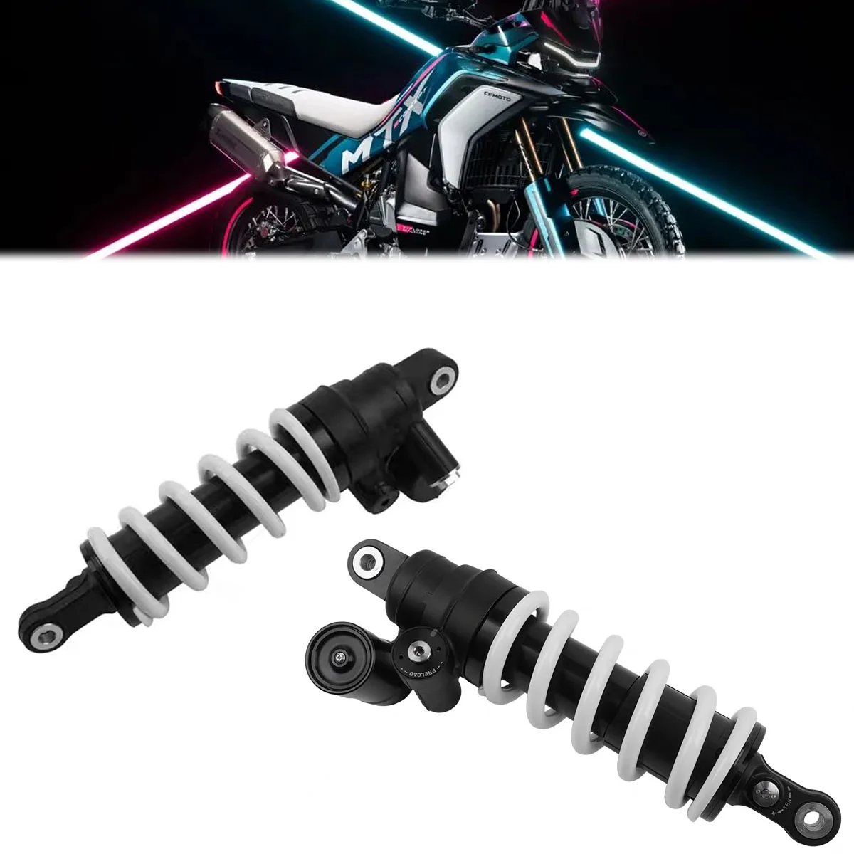 

Подходит для CFMOTO 800 MTX 800MT-X CF800-11, задний амортизатор мотоцикла, оригинальный заводской амортизатор задней вилки