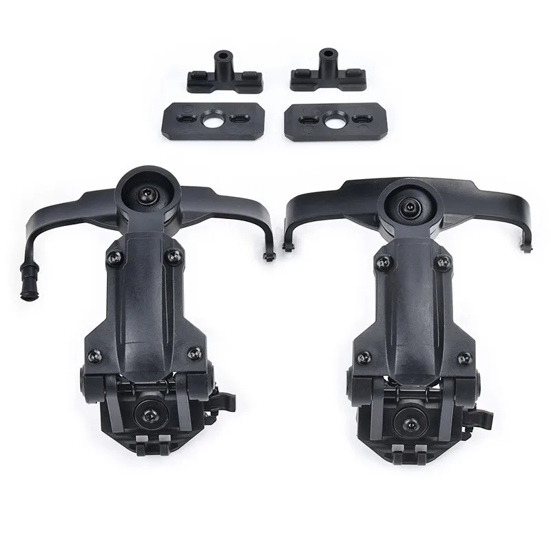 WADSN Taktische Schnelle Rotation Helm Schiene Mount Adapter Headset Halterung Für Comtact Sordin Kopfhörer Fit Wendy ARC Schiene Basis 6