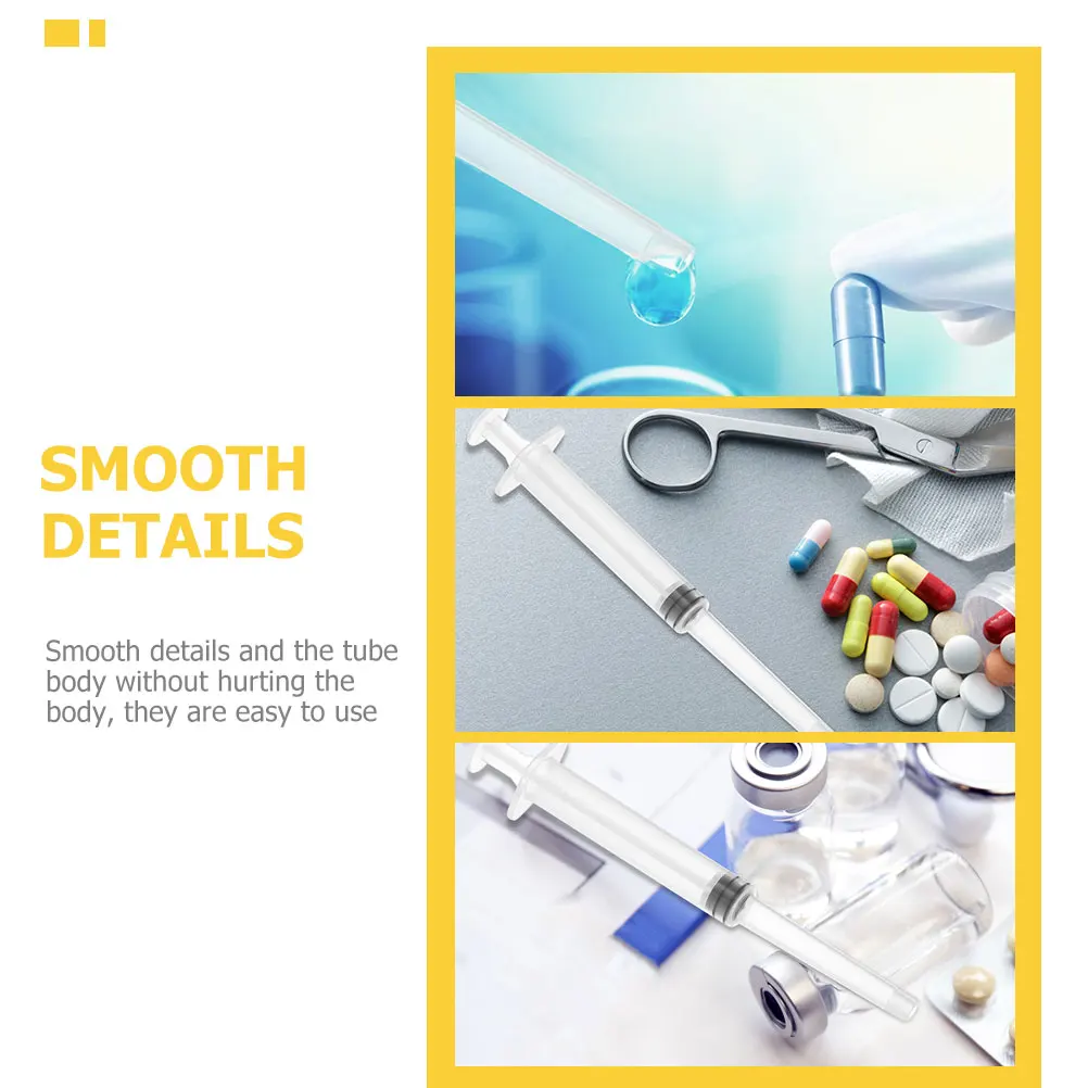 

30pcs Disposable Booster Smooth Tube Easy Use Durable Adult Supplies