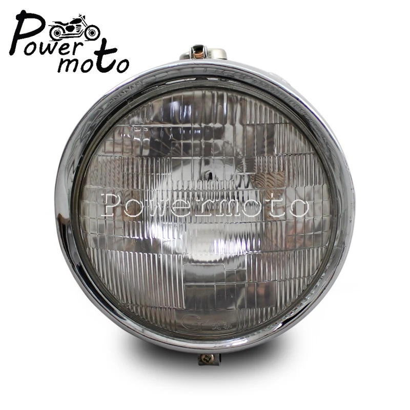 Motorcycle Retro 7 Inch Headlight Headlamp Lights For Zundapp DB DS DBK KS KS750 K750 Replika Wehrmacht BW40 Dnepr Ural Sidecar