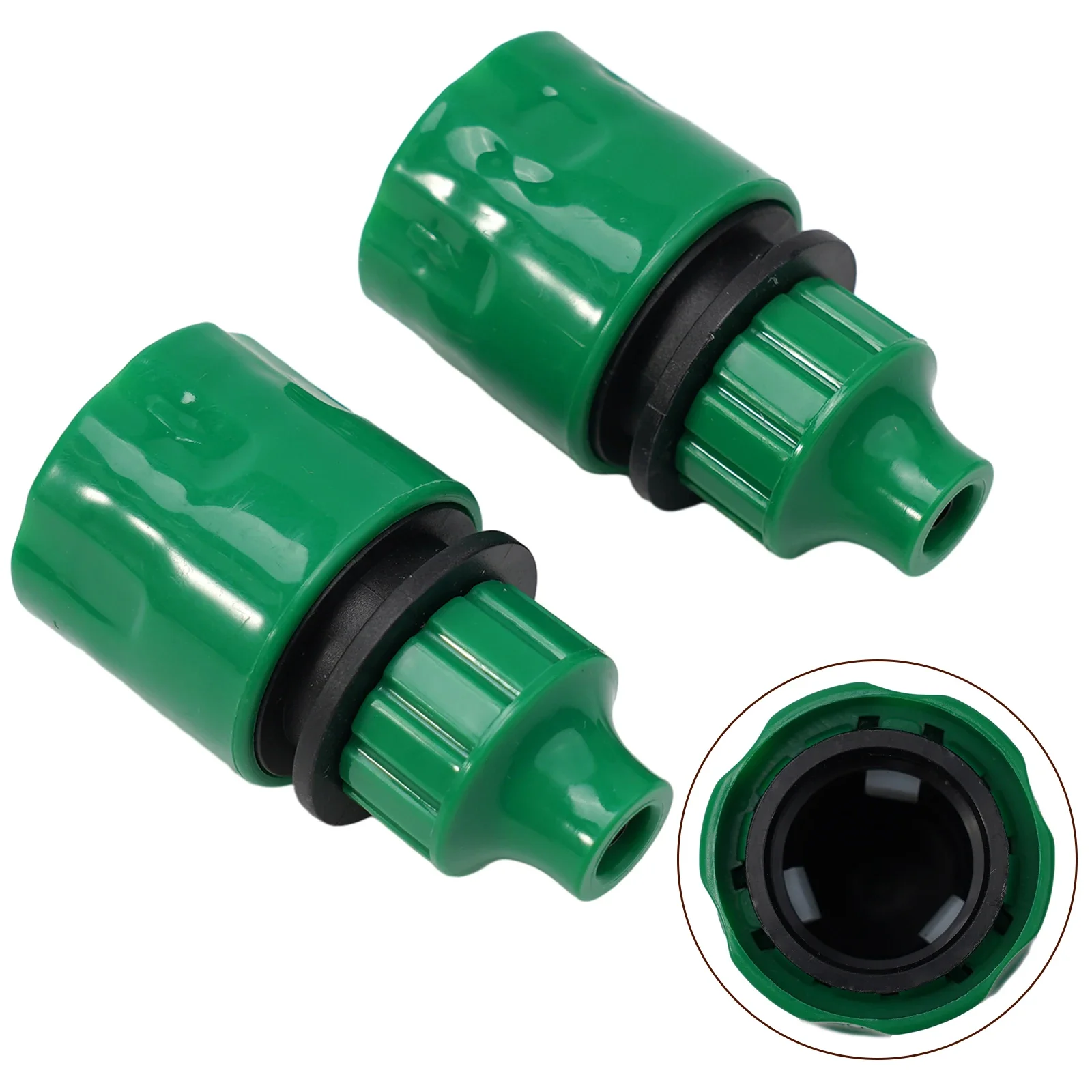 Replacement Water Pipe Connector Water Pipe Practical Quick Connection Quick Coupling 1/4in 2x Adapter Hose Connector