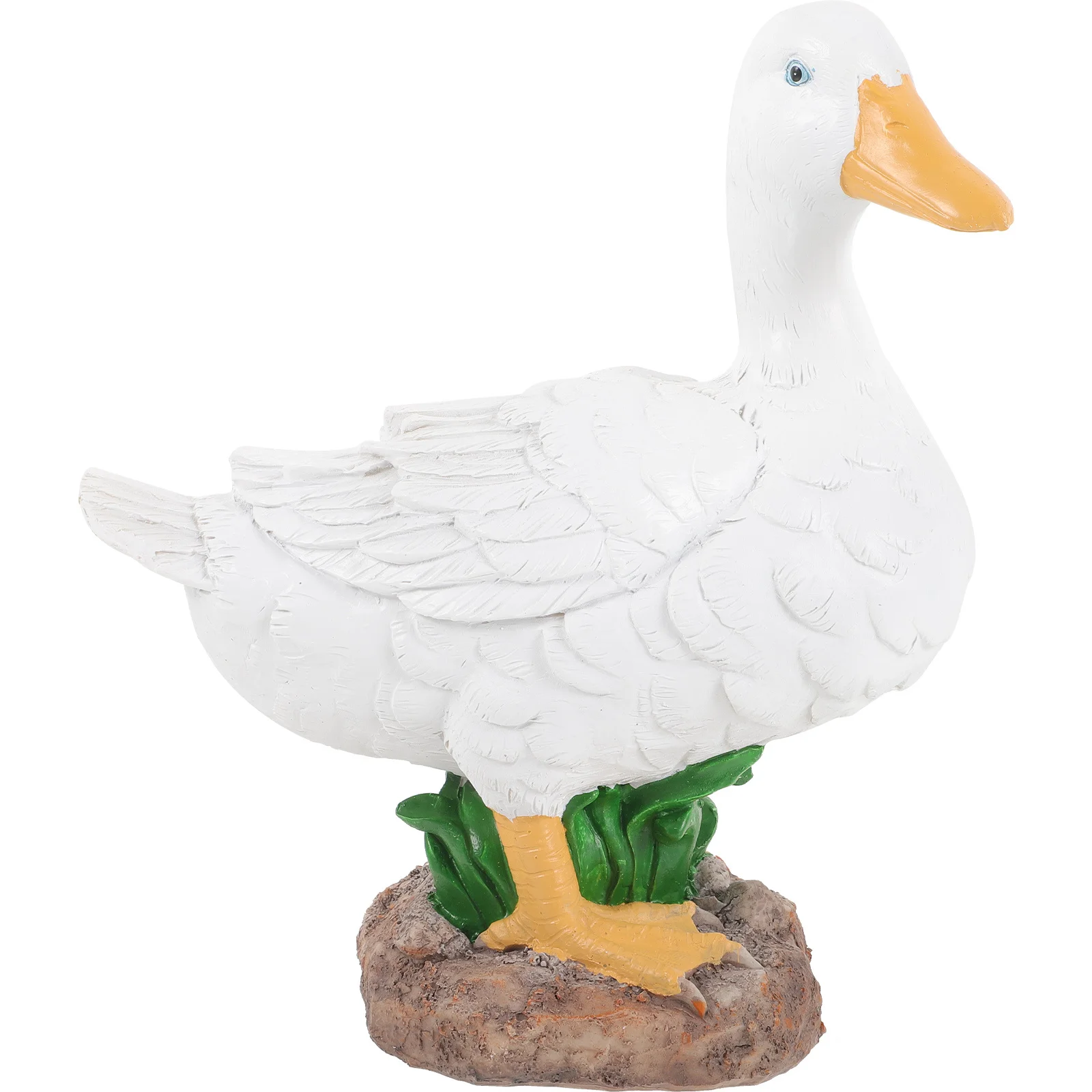 

Resin Garden Statue Realistic Sculpture Outdoor Decor for Yard Pond Lawn Vivid Landscape Ornament Garden Decorations