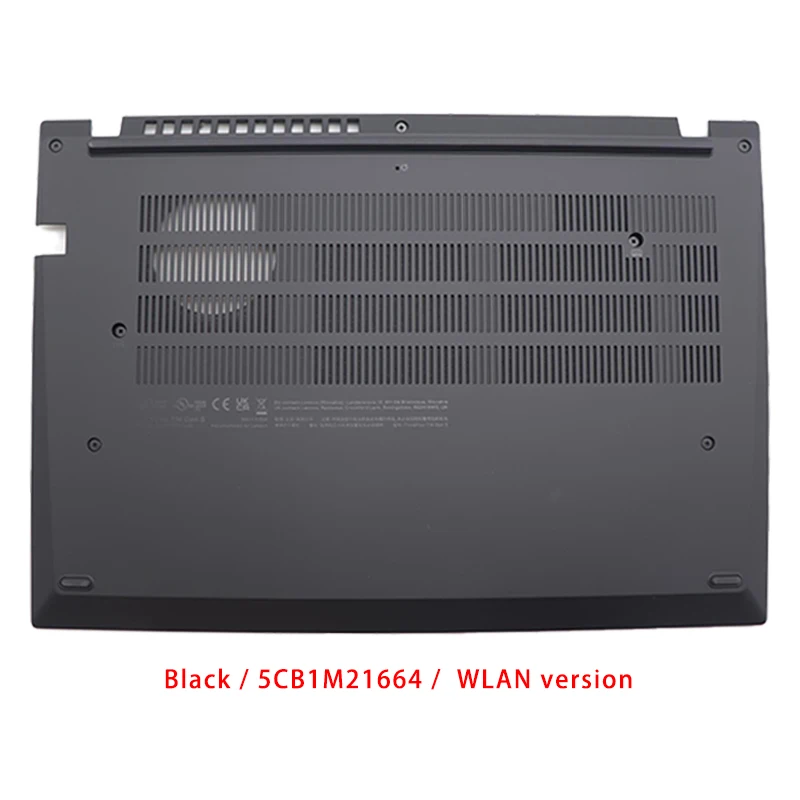 New For Lenovo ThinkPad T14 Gen5 2024;Replacemen Laptop Accessories WLAN Bottom 5CB1M21664 Black