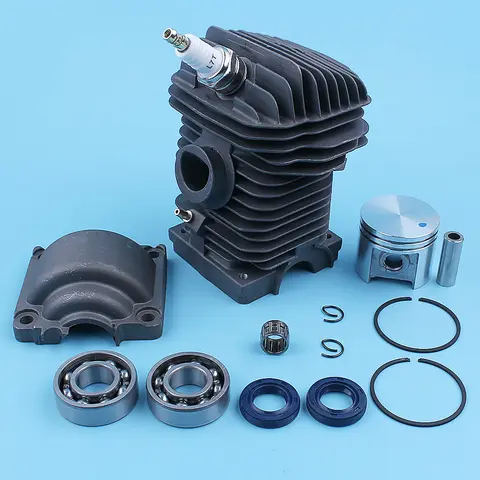 Stihl MS230 MS230C MS210 021 023 MS 230 210 전기 톱 교체 부품 용 40mm 실린더 피스톤 핀 크랭크 베어링 오일 씰 키트