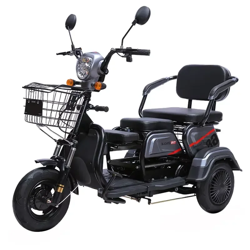 Paige 600W 800W Trike Trike Coffee Motorcycle Motorcycle Japan 3 Wheel Passenger Tricycle E-bike Electric Ebike