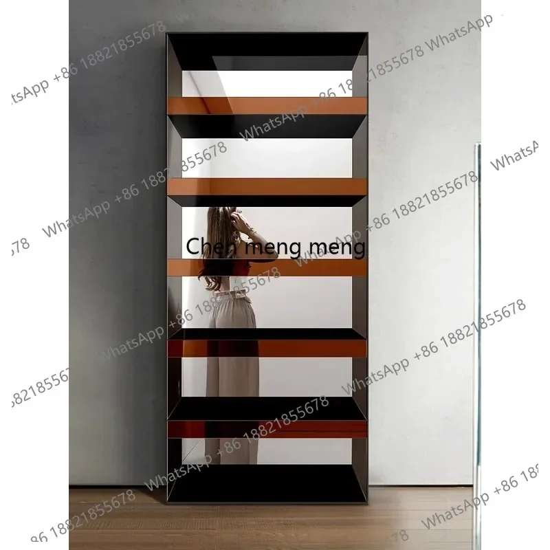 G153 American Style Modern Fashion Living Room Decorative Mirror Artistic Creativity Design Wall-Mounted Type Floor-standing Mir