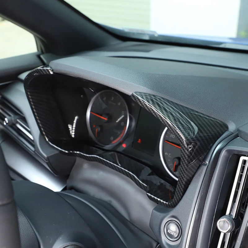 

Suetlcoity For Subaru WRX 2022-2024 ABS Carbon Fiber Car Dashboard Decorative Frame Cover Interior Car Accessories