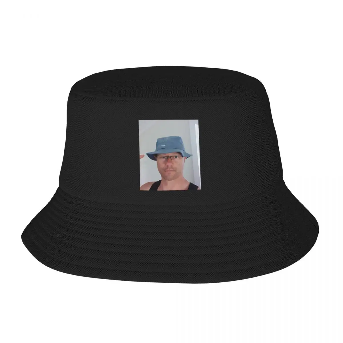 brad on a hat Bucket Hat custom hats beach hat Men Cap Women's