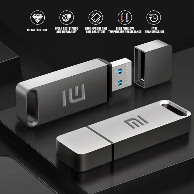 Xiaomi 2 ТБ Usb 3.0 Флэш-накопители Высокоскоростной металлический флэш-накопитель 1 ТБ 512 ГБ 256 ГБ Портативный USB-накопитель Водонепроницаемый Memoria Usb-накопитель