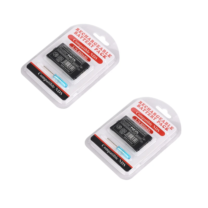 850mAh NTR-003 NDS بطارية حزمة 3.7 فولت بطاريات ليثيوم قابلة للشحن لنينتندو سويتش لعبة وحدة التحكم N DS NTR-001 خلايا داخلية