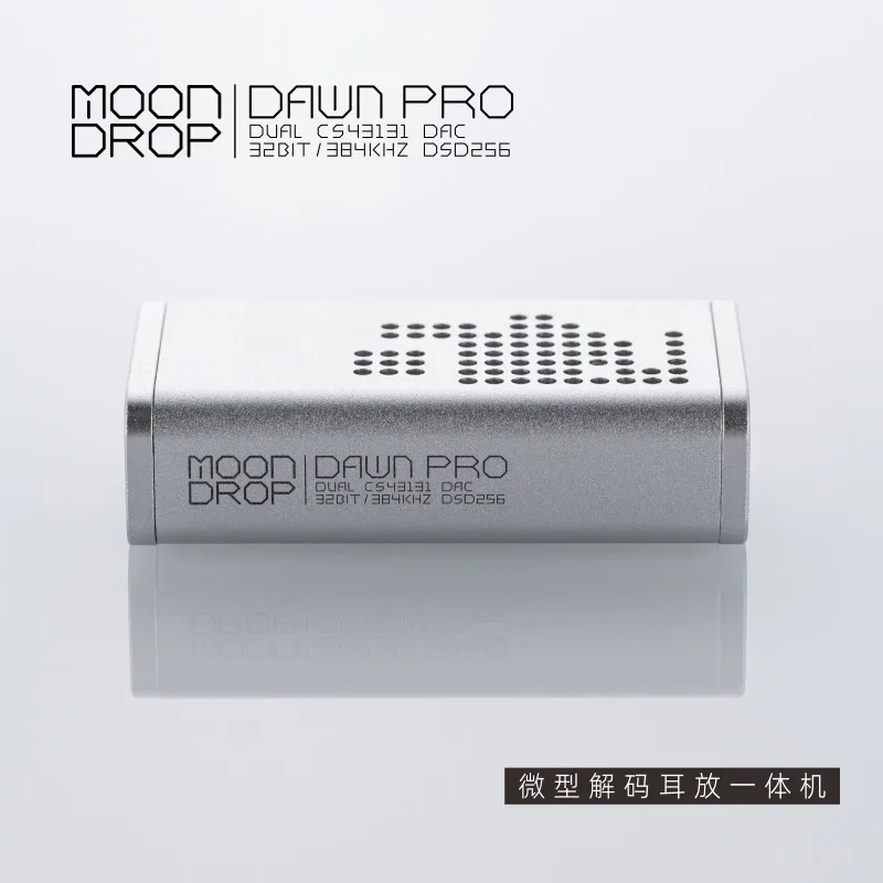 MOONDROP DAWN Pro Pro Pro Protable USB DAC Amplificador de fone de ouvido Dual CS43131 DSD256 PCM 32/384 KHZ TYPE-C Entrada 3,5 mm 4,4 mm balanceado