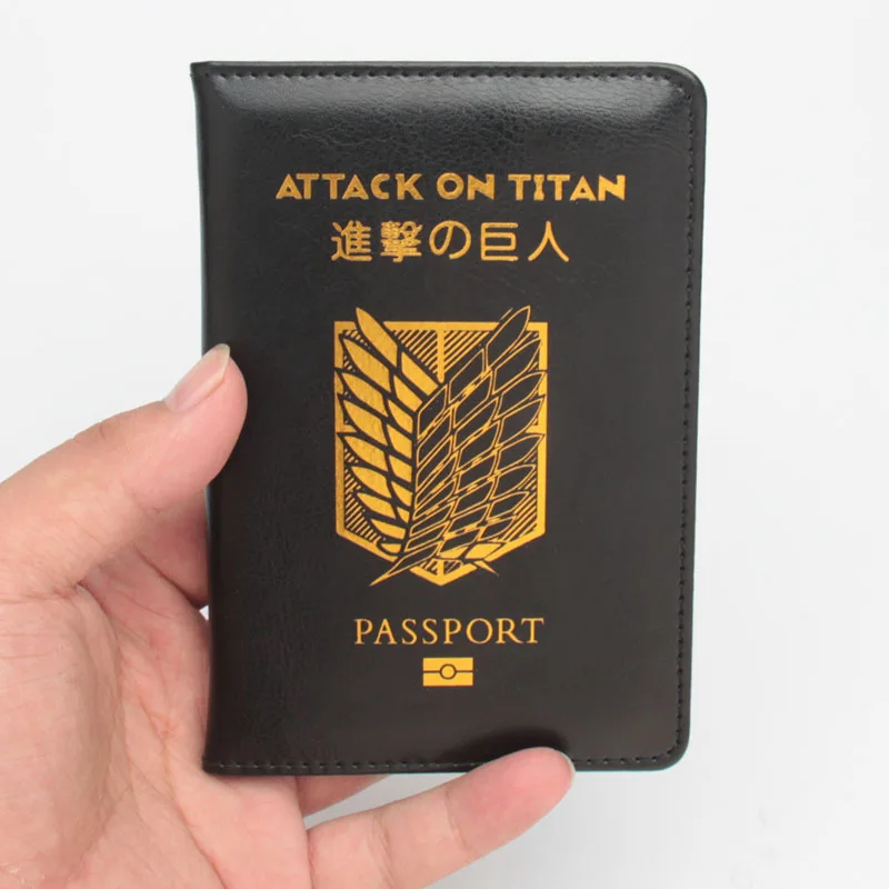 

Anime Passport Holder Travel Wallet European American Anime Passport Covers Leather Passport Cover Wallets Travel Accessories