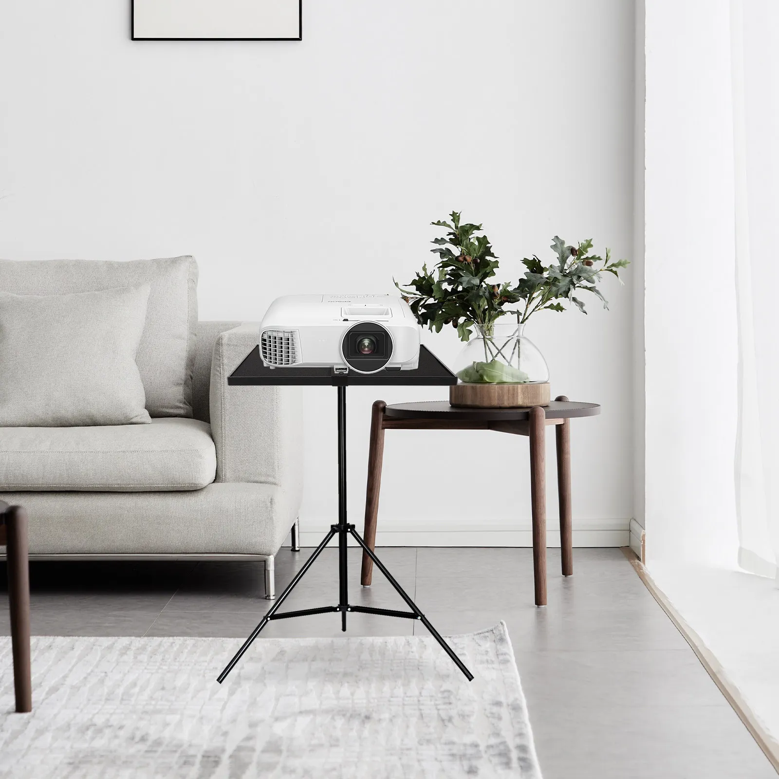 

Подставка-трипод для проектора и ноутбука, черная, 1 шт.