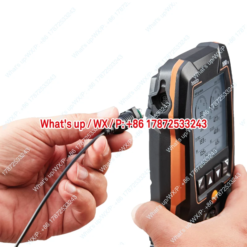 Electronic refrigerant gauge 549/557 vacuum snow type digital display automotive air conditioning fluorine pressure gauge 550S