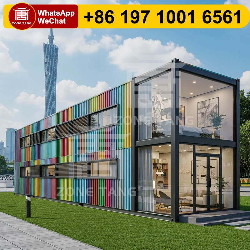 

Economic Prefabricated Houses Factory Price Prefab Modular Home Hot Sale Eco-Friendliness Pre Fabricated Small Mobile Homes Tiny