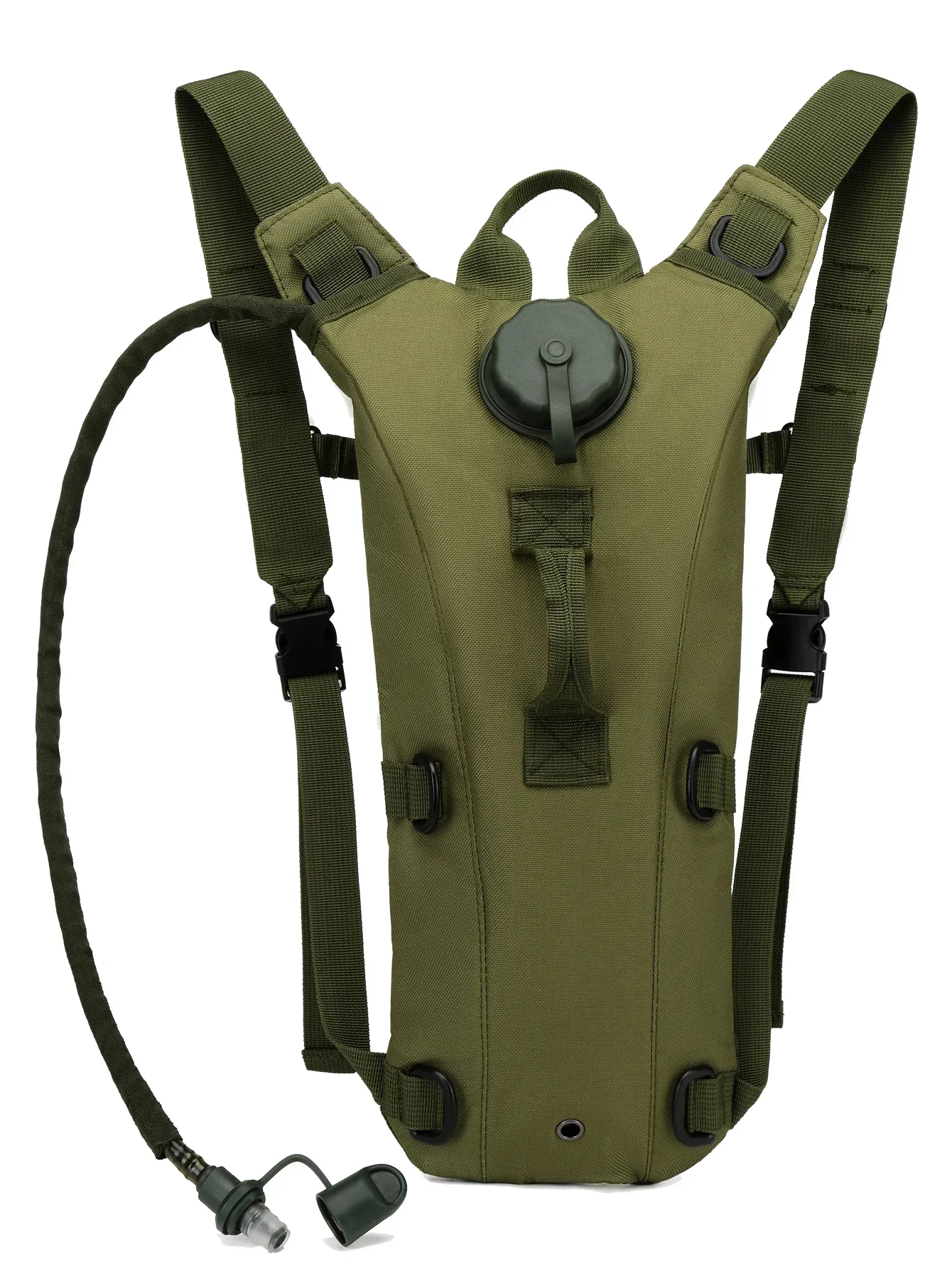 Outdoor-Trinkrucksack, 3 l Wasserblasen-Rucksack, wasserdichter Wasserbeutel für Laufen, Wandern, Radfahren, Radfahren, Jagd, Camping – Detail 9