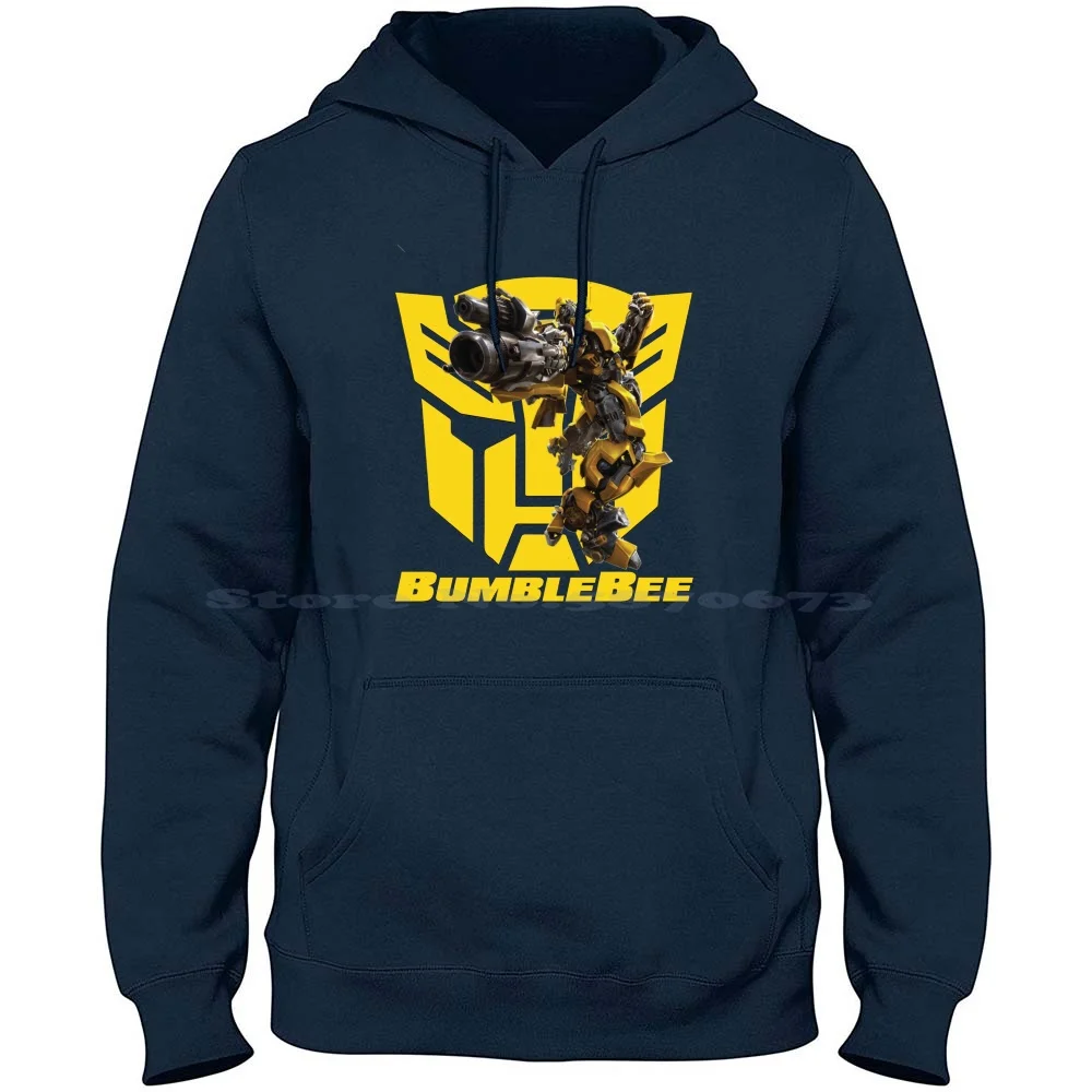 100% Cotton Hoodie T Shirt Autobot Bumble Bee