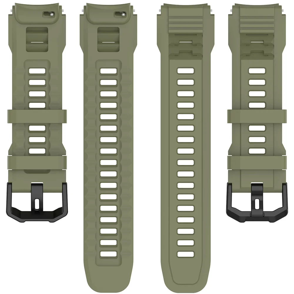 حزام الساعة لساعة Amazfit T-Rex 3 Pro مقاس 48 ملم من السيليكون 22 ملم #6