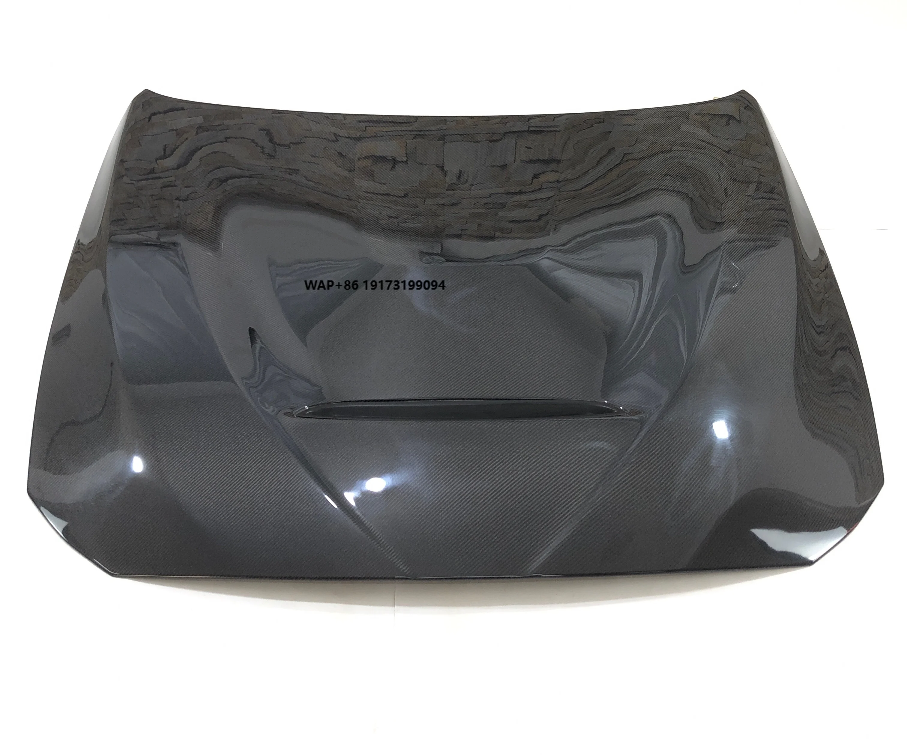 

for F10 F18 5 Series Carbon Fiber GTS Style Hood Body Kit Carbon Black Bolt-On Auto Parts 2010-2016
